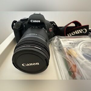 Canon EOS Rebel T3i with Zoom Lens